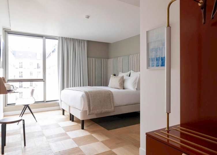 Deluxe room, Hôtel Pilgrim (Credit: Hôtel Pilgrim)