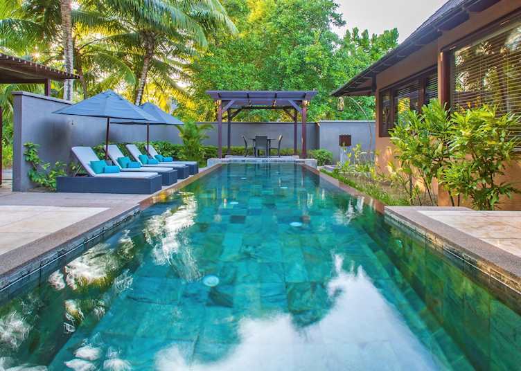 Family villa pool, Constance Ephelia
