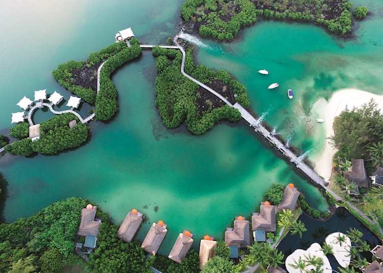 Aerial view, Constance Prince Maurice