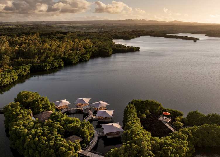 Aerial view, Constance Prince Maurice
