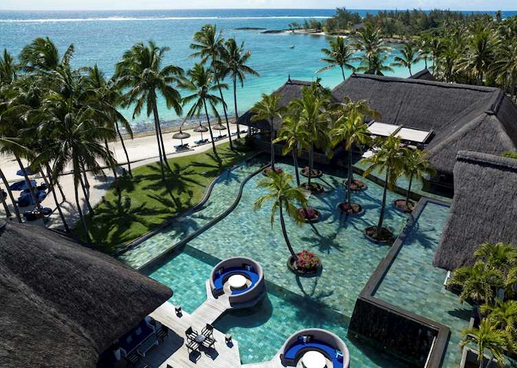 Swimming pool, Constance Belle Mare Plage