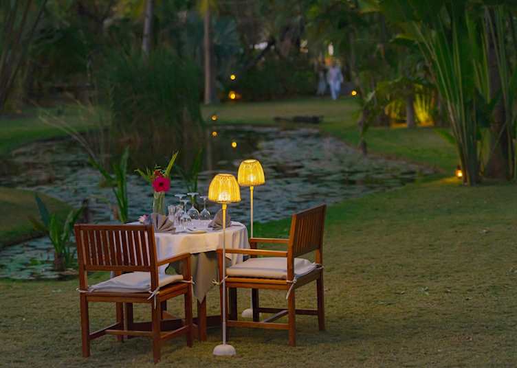 Oasis garden, Anjajavy le Lodge