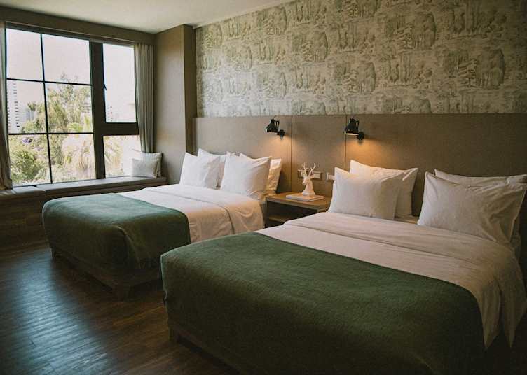 Twin room, Hotel Bidasoa 