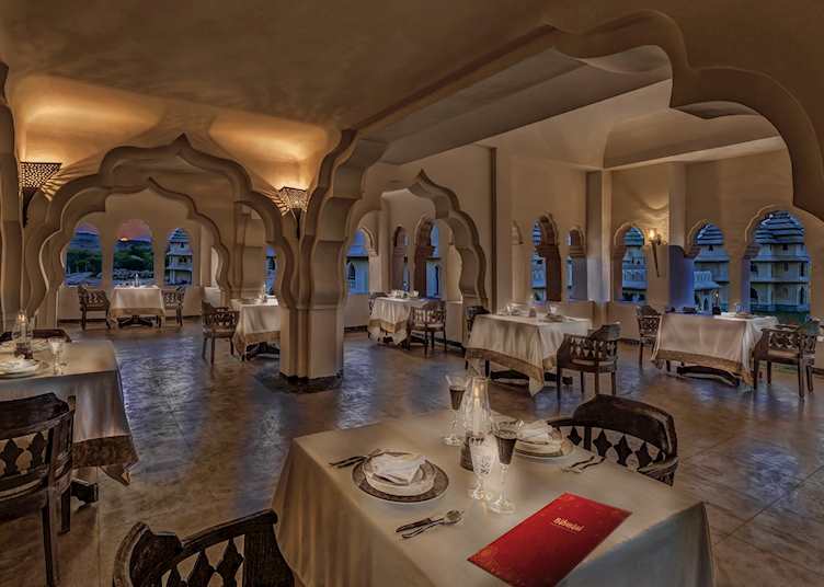 The Bhamani Restaurant at Evolve Back Kamalapura, Hampi