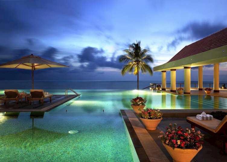 Swimming pool, The Leela Kovalam