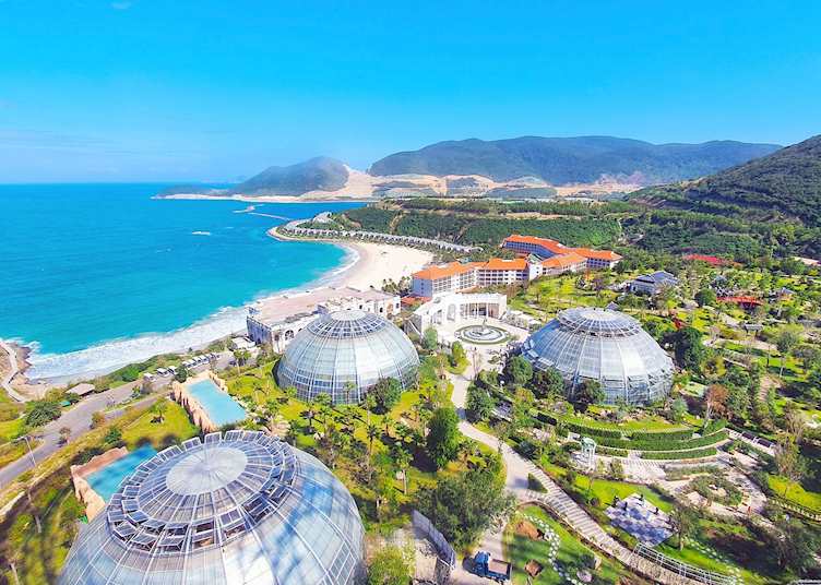 Aerial view of Nha Trang