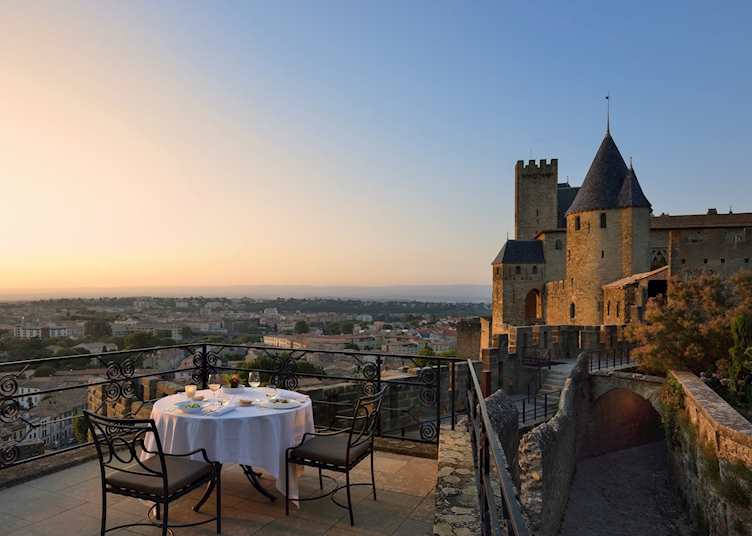 Hotel de la Cité - terrace