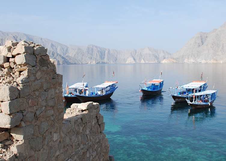 Musandam cruise, Oman