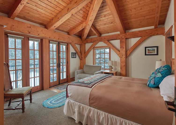 Guest room, The Lodge at Black Rapids, Alaska
