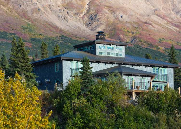 Exterior, The Lodge at Black Rapids, Alaska