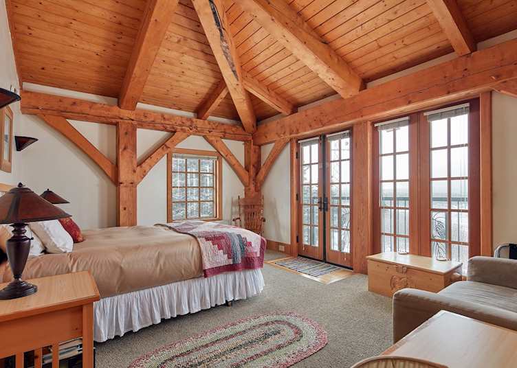 Guest room, The Lodge at Black Rapids, Alaska