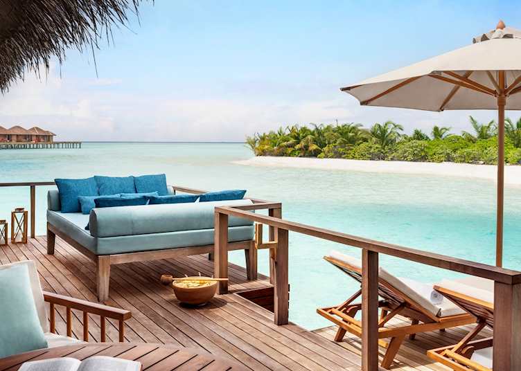 Deluxe overwater villa terrace, Anantara Veli Maldives Resort