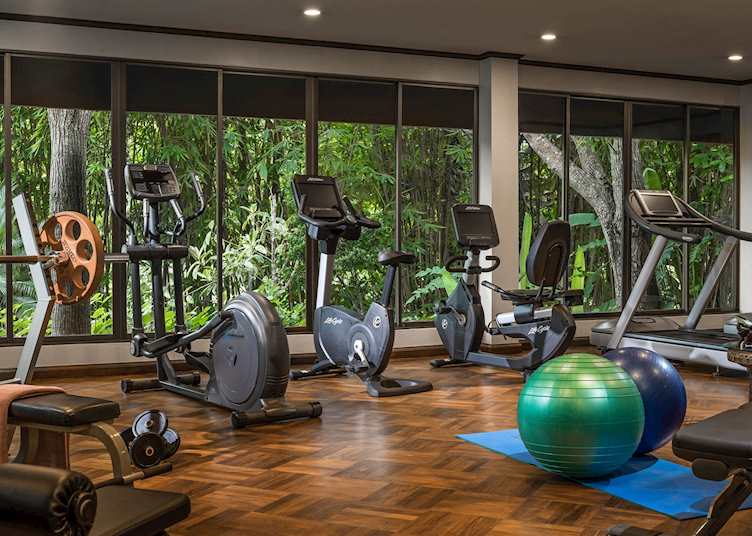 Health club at Anantara Resort Golden Triangle