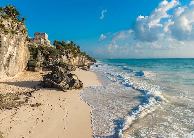 Beach on the Mayan Riviera