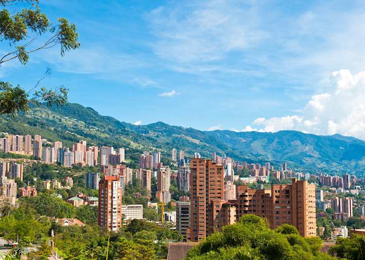 Medellín skyline