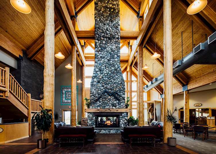 Lobby, Talkeetna Alaskan Lodge, Talkeetna