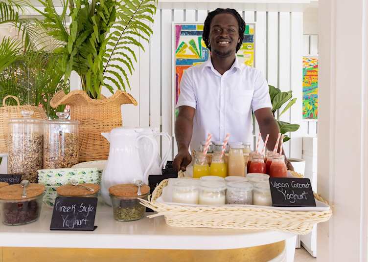 Breakfast Bar, Cobblers Cove, Barbados 