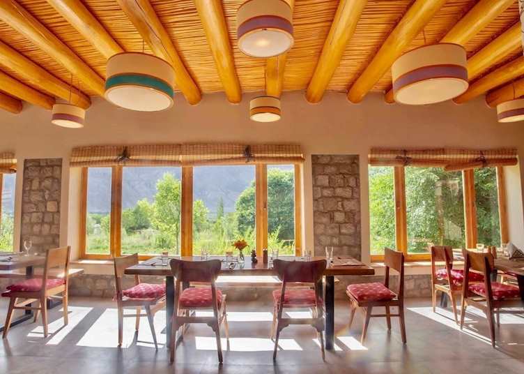 Savoring flavors with a view of the Himalayas