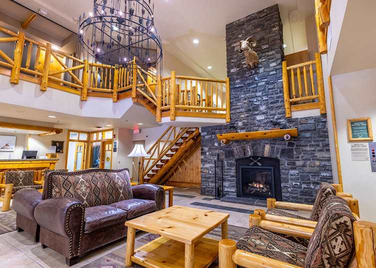 Reception, Brewster Mountain Lodge, Banff
