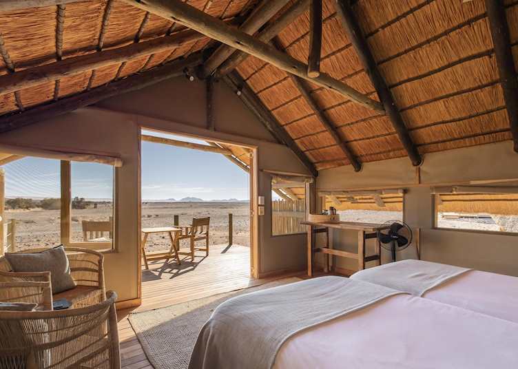 Family tent, Kulala Desert Lodge, Namibia