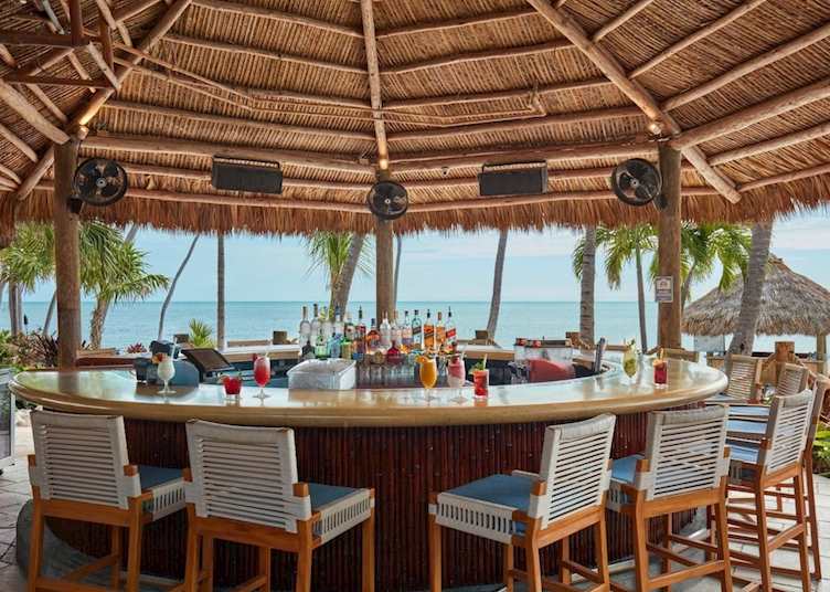 Beach bar, Cheeca Lodge & Spa