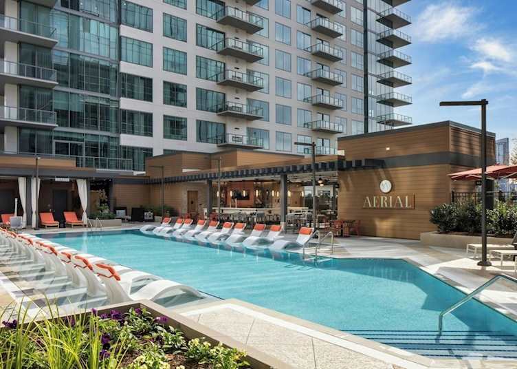 Swimming pool and rooftop terrace, Epicurean Atlanta