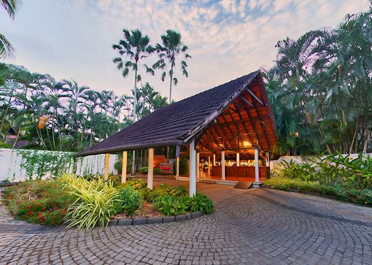 Entrance to Kumarakom Lake Resort