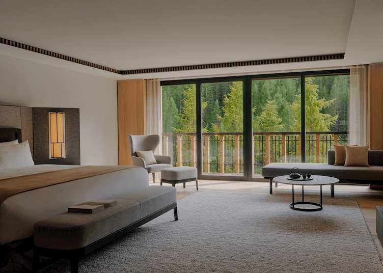 Bedroom, Aman Rosa Alpina