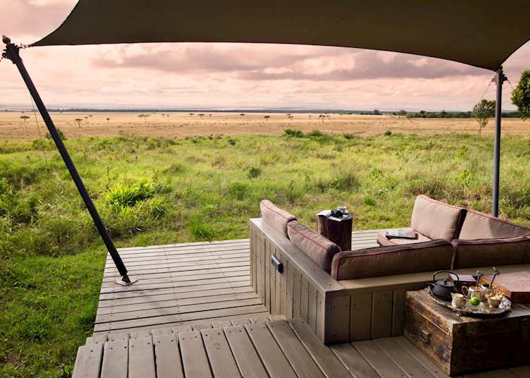 Luxury Tent Deck, Bateleur Camp