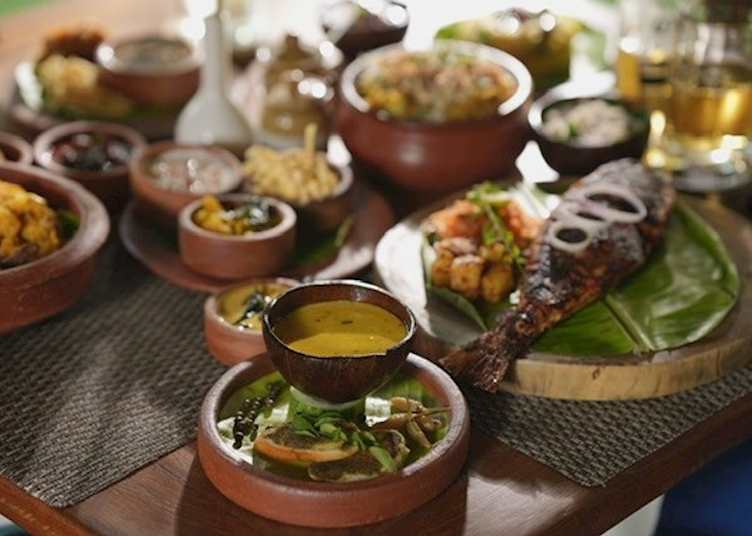 Delicious food at Xandari Pearl, Marari Beach