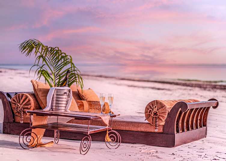 Sundowners at The Palms, Zanzibar Island