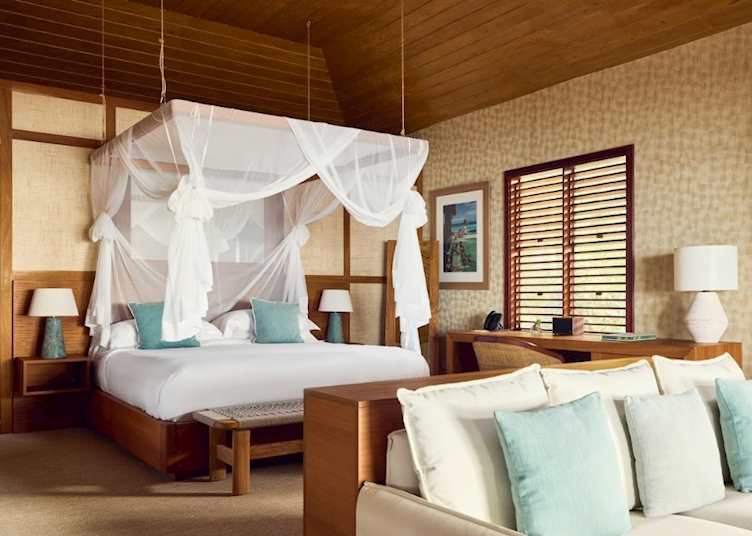 Guest room, Hermitage Bay 