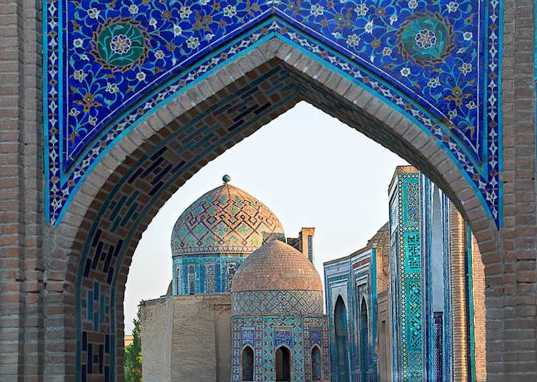 Shah-i Zinda in Samarkand