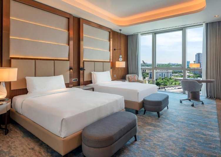 Twin Guest Room, Hilton Tashkent City 