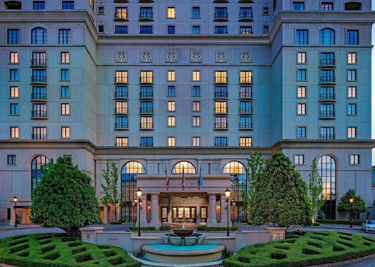 Exterior view, The St. Regis Atlanta