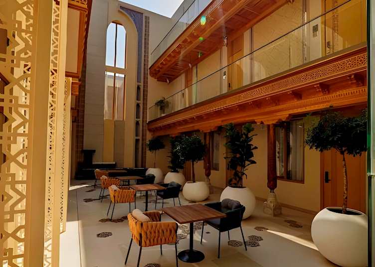 Courtyard, Kamil Palace Hotel