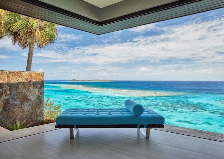 Montastraea villa views, Oil Nut Bay