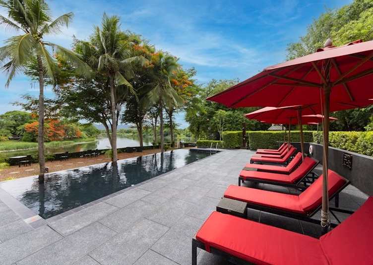 Swimming pool, U Inchantree Kanchanaburi
