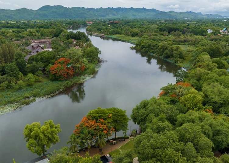Aerial View, U Inchantree Kanchanaburi