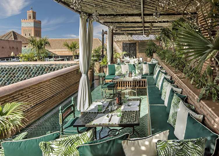 Rooftop at La Sultana Marrakesh