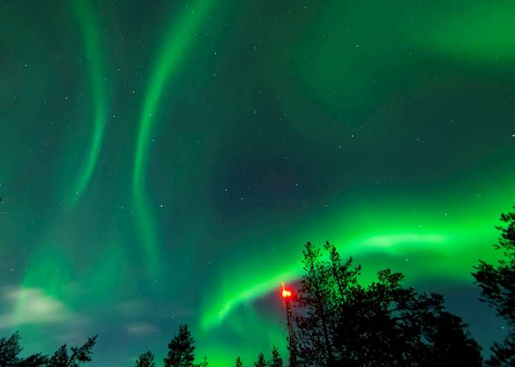 Northern lights, Finnish Lapland