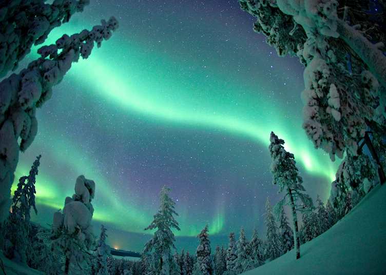Northern lights, Finnish Lapland (credit: Safartica Oy)