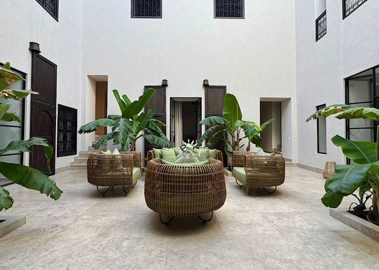 Courtyard, Riad L'écrin