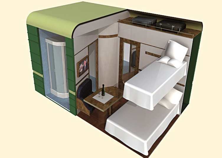 Bolshoi Compartment, Tsars Gold Private Train