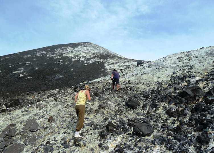Climbing Anak Krakatau, Indonesia