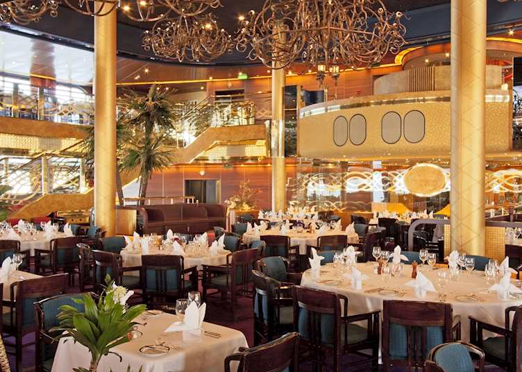 The Rotterdam dining room, MS Zaandam