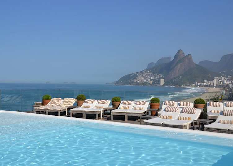 Rooftop Pool, Fasano Rio