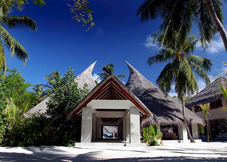 Reception at Huvafen Fushi, Maldive Island