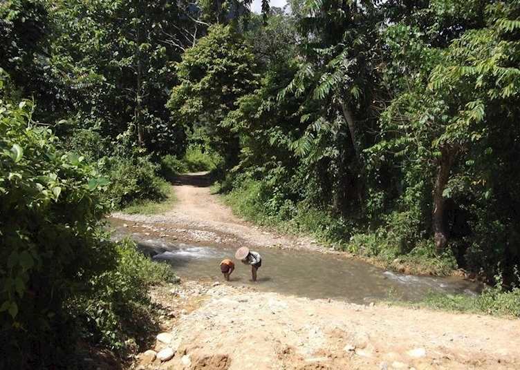 Trekking scenery around Nong Khiaw, Laos