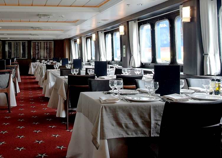 Restaurant, MV Stella Australis